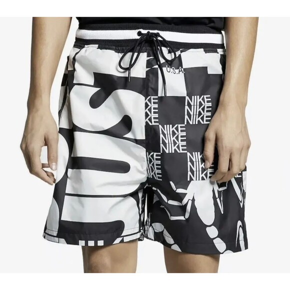 Nike Other - Nike Vintage Rare Glanz Retro NSW Printed Scorpion Shorts All Over Logo